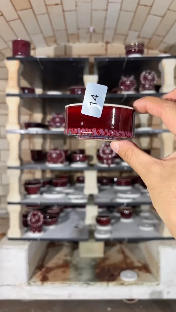 摆件精品窑变钧瓷茶器