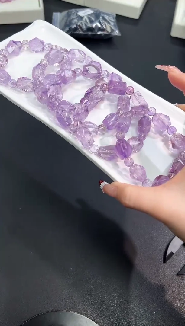 【闪购商品】水晶手串未镶嵌53b多样性发其一/1条默认微瑕