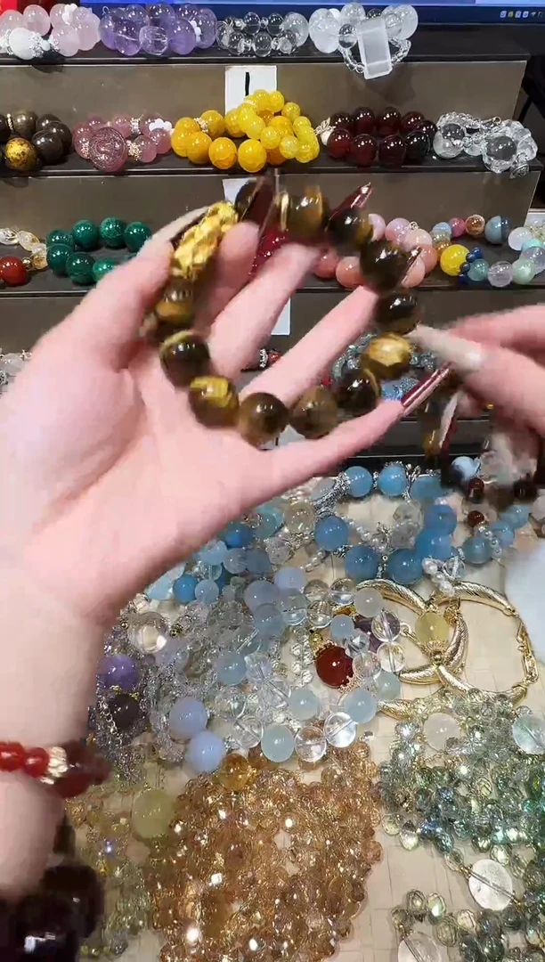 未镶嵌手链水晶多样发一