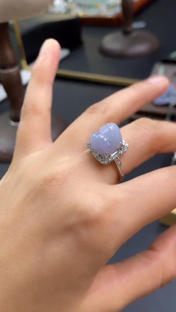 颈饰银S925镶嵌翡翠14351