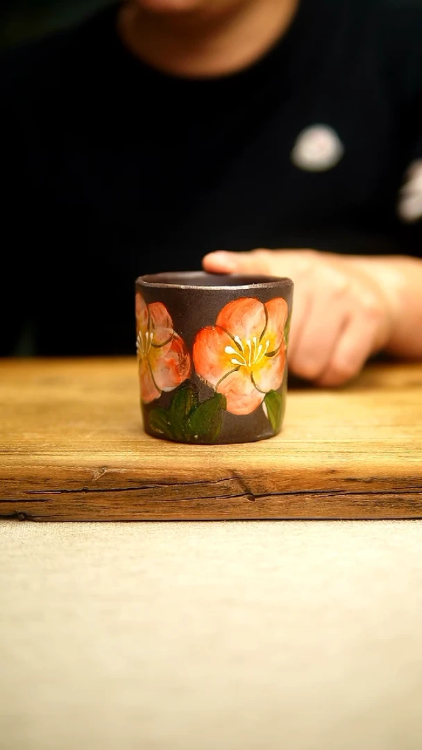 @@陶园瓷舍@@纯手工手绘@高温釉下彩