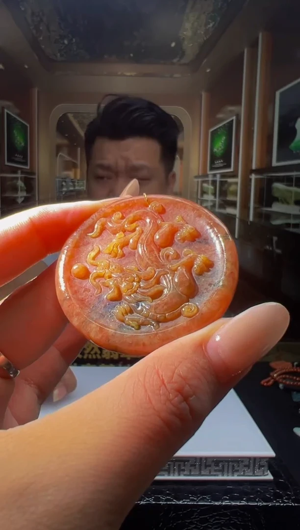 翡翠未镶嵌颈饰0835233116