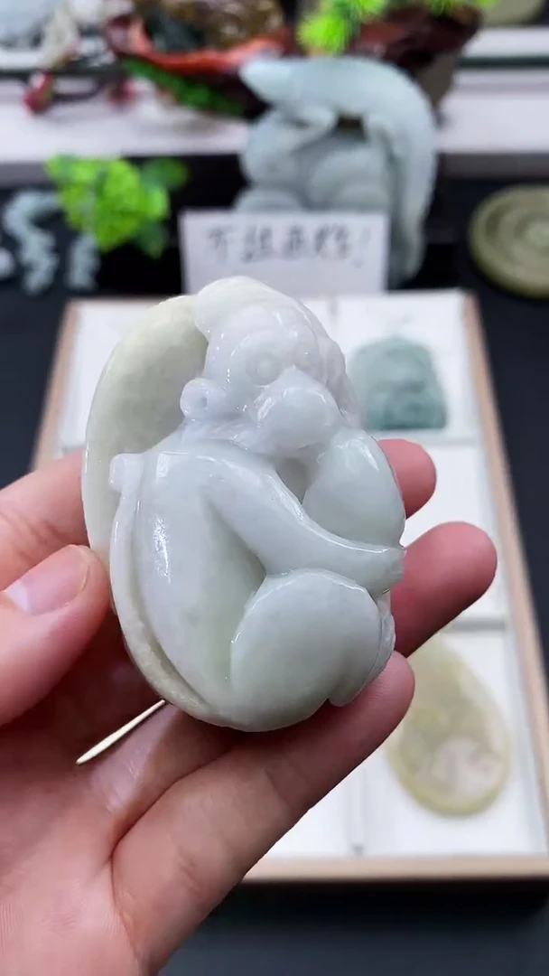 颈饰未镶嵌翡翠天然缅甸A货翡翠