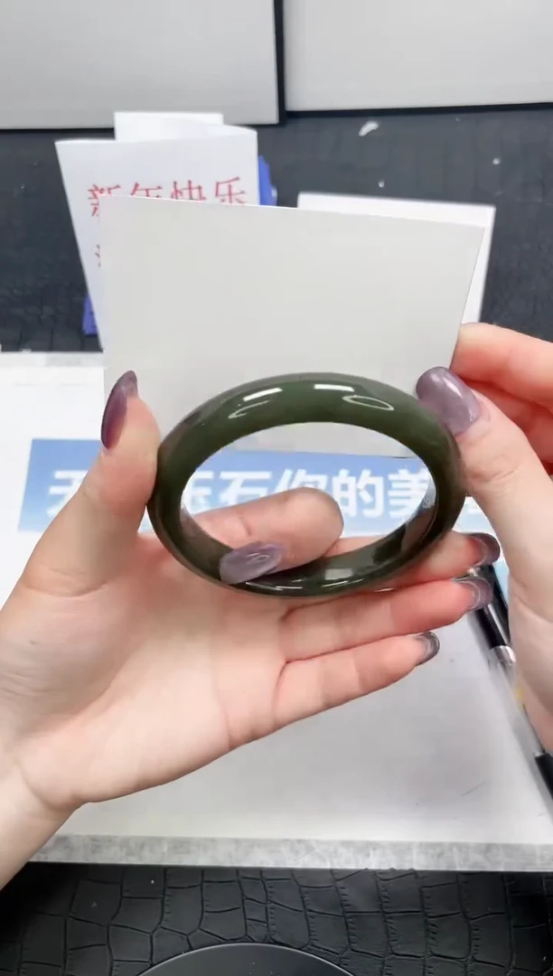 【闪购商品】和田玉手镯未镶嵌51-63.7