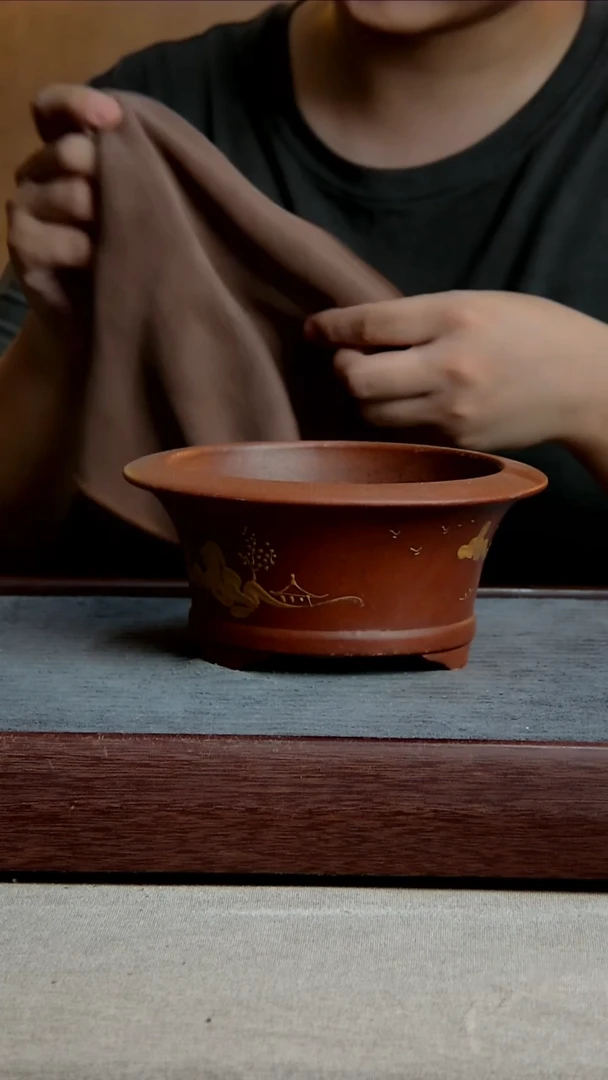 紫砂花盆14*7内径尺寸