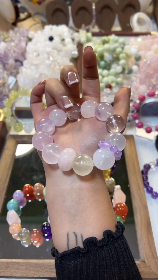 未镶嵌手串水晶天然水晶