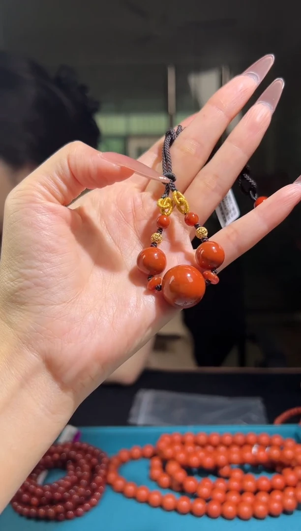 南红玛瑙吊坠未镶嵌5.25-（多样式）