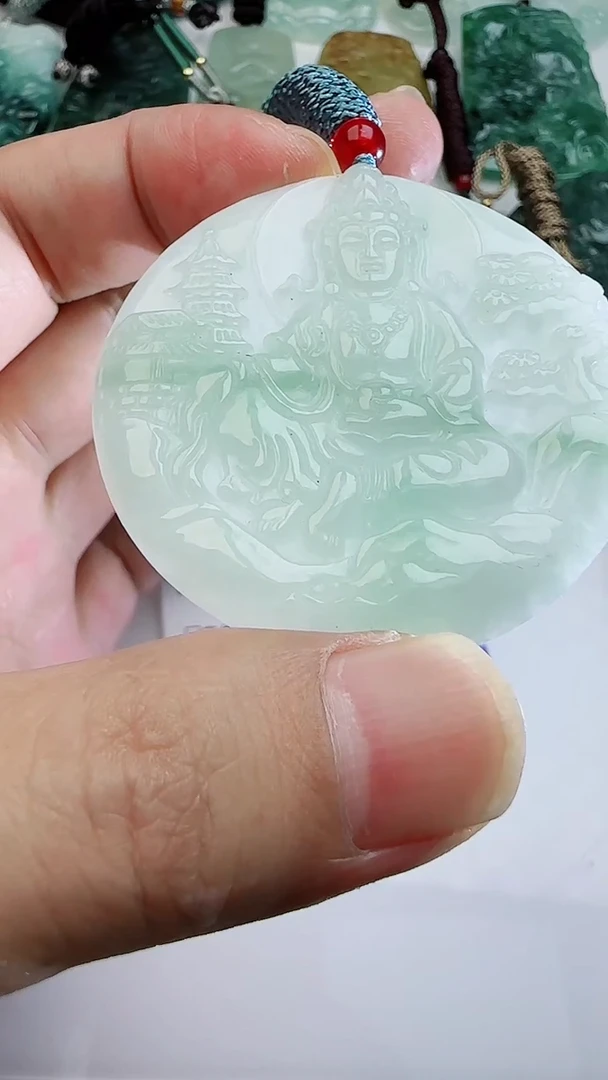 【闪购商品】翡翠颈饰未镶嵌多样性随机发其一