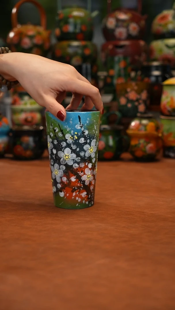 陶瓷油画手绘釉下彩