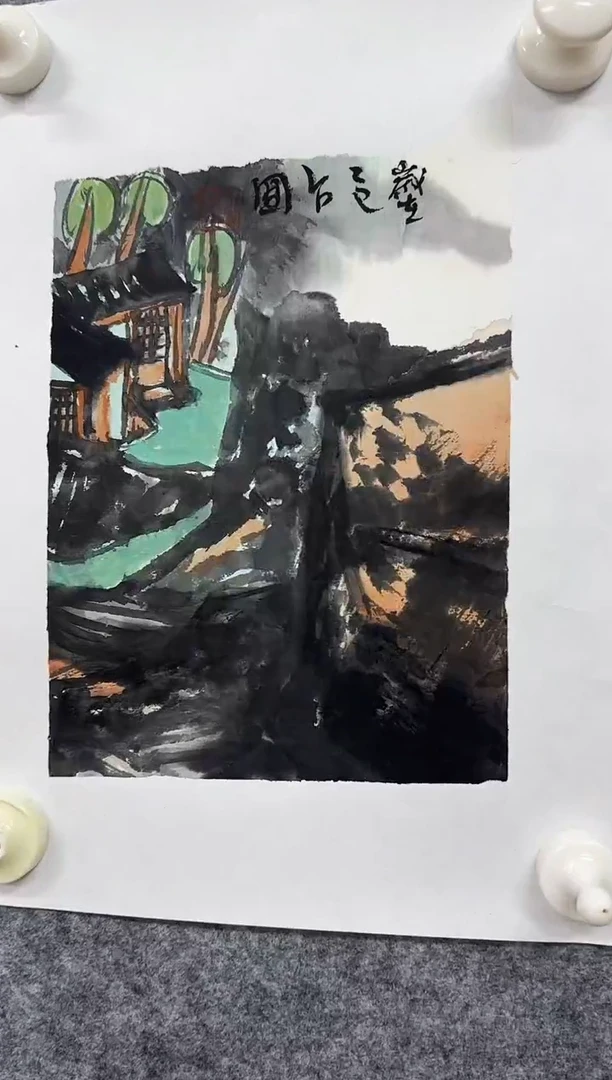 国画ST-JZP老师绘画作品