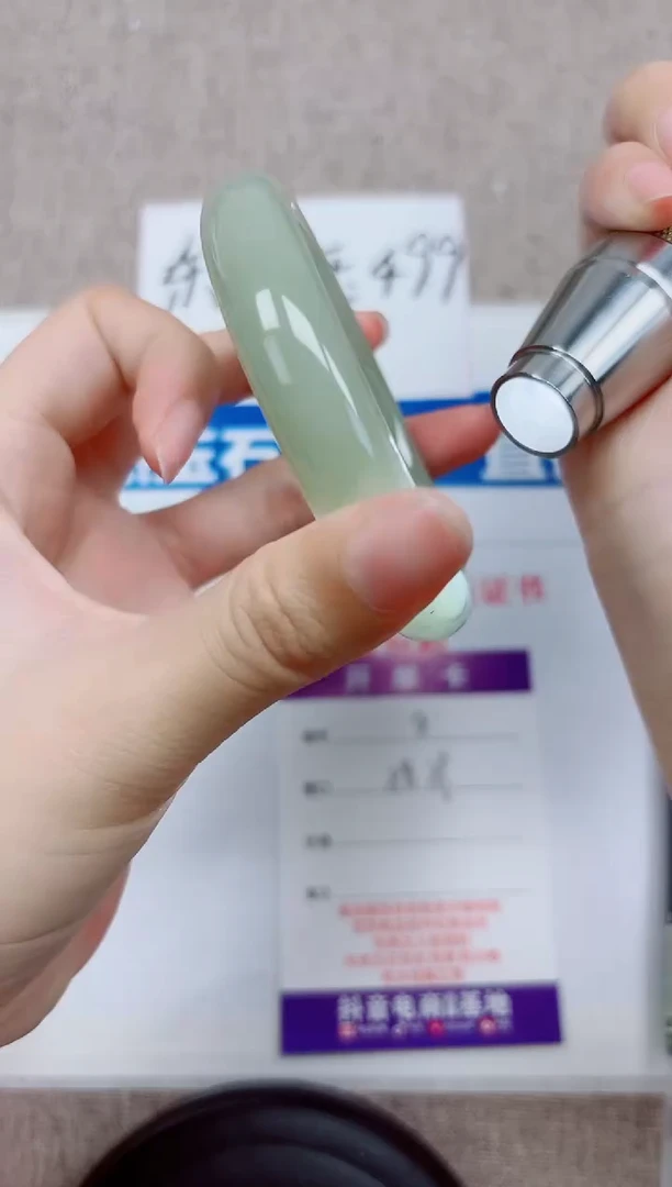 未镶嵌手镯石英质玉D8-58.59