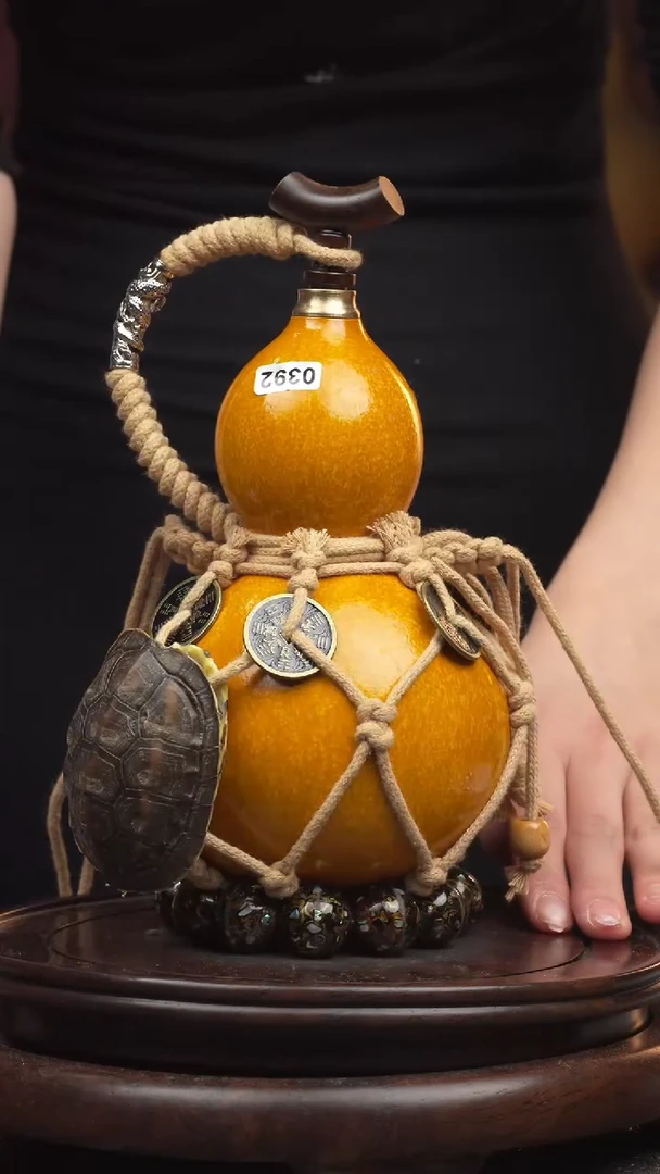 392号大漆酒葫芦一物一图