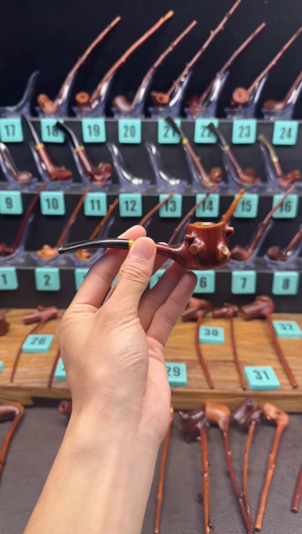 一物一图檬子木手工香烟嘴
