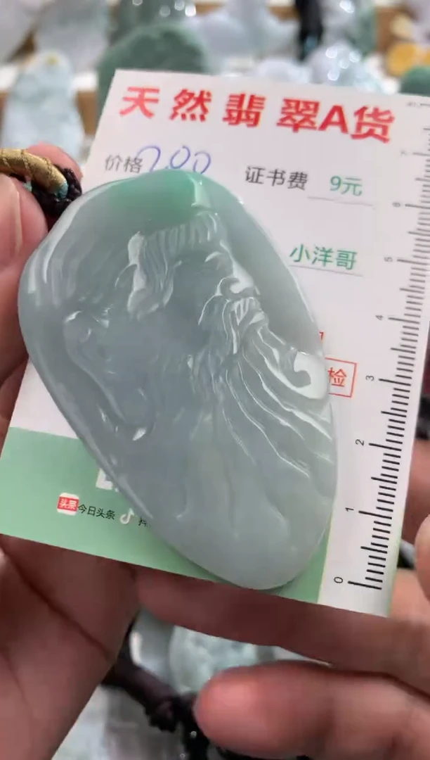 吊坠(不含链)未镶嵌翡翠1