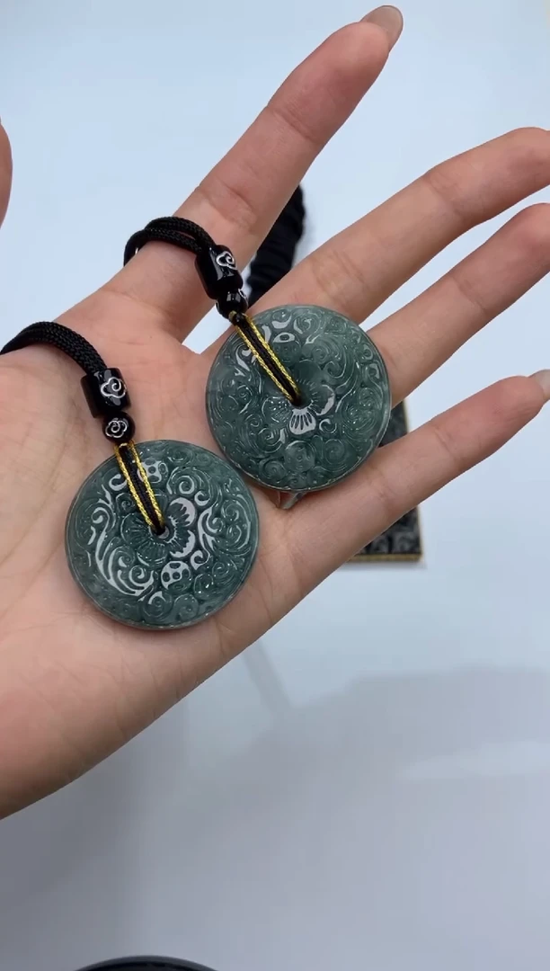 【闪购商品】翡翠挂件未镶嵌274360/平安扣  多样性一件发