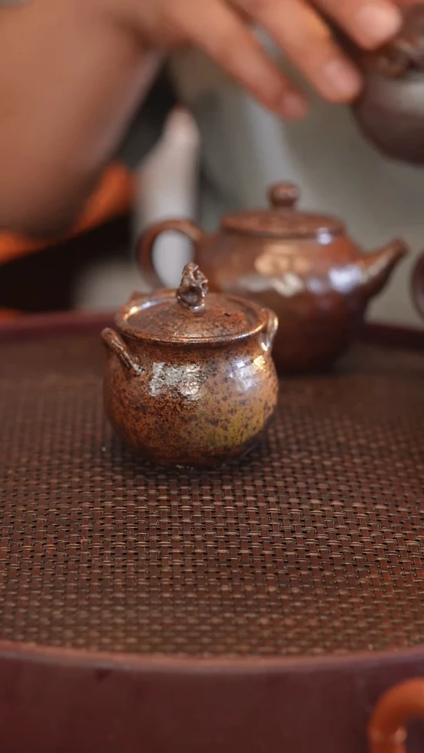 茶壶紫砂原矿手工制作