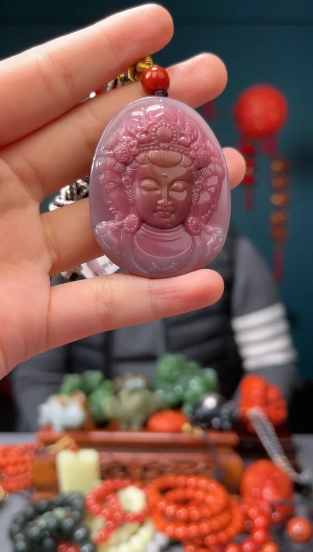 【闪购商品】石英质玉颈饰未镶嵌吊坠