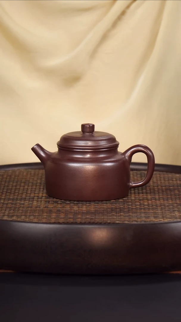 茶壶紫砂HY紫砂壶6 石红 250毫升