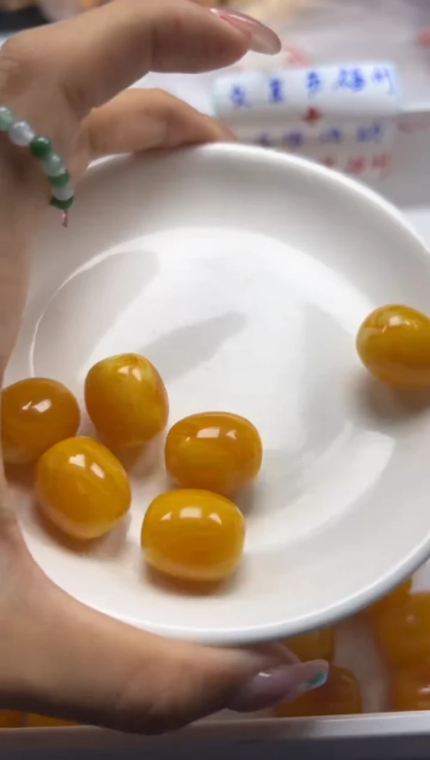 未镶嵌颈饰蜜蜡w2447蜜蜡大桶珠18*16m*5颗