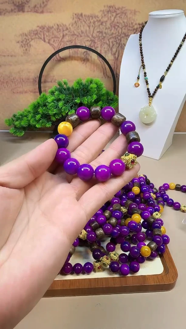 苏纪石（舒俱来）14K金镶嵌颈饰A200