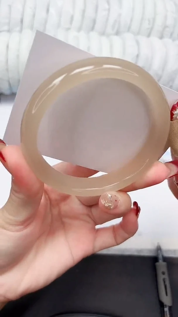 未镶嵌手镯石英质玉18-62OF