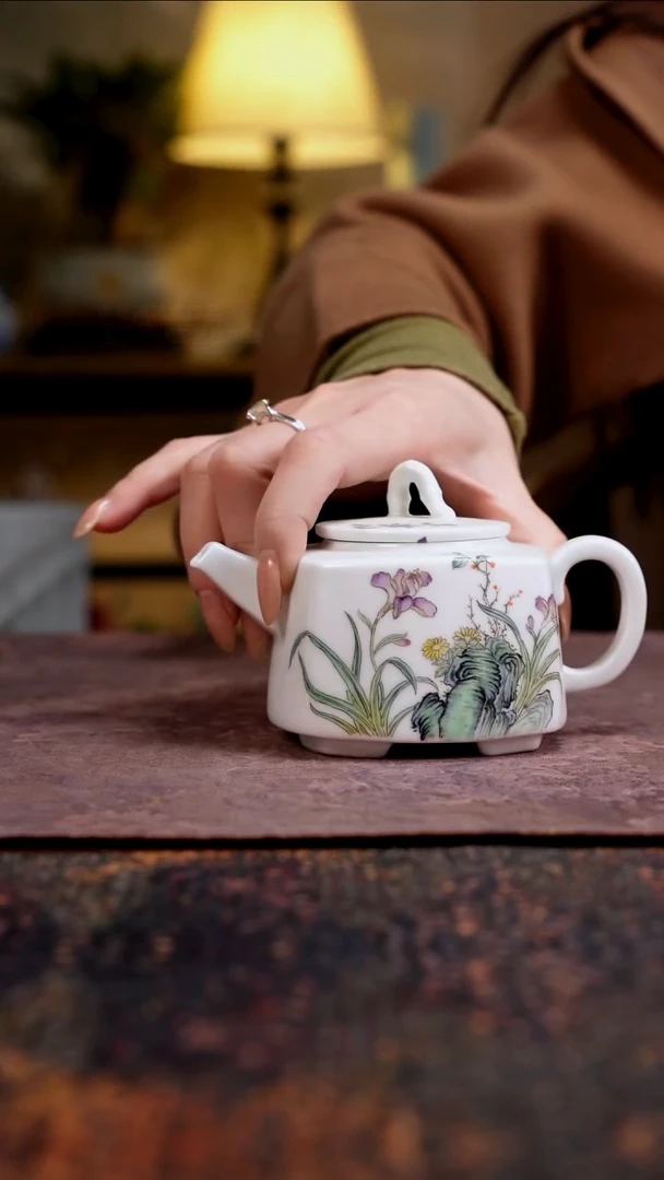 杯景德镇陶瓷杯碗柴烧多人