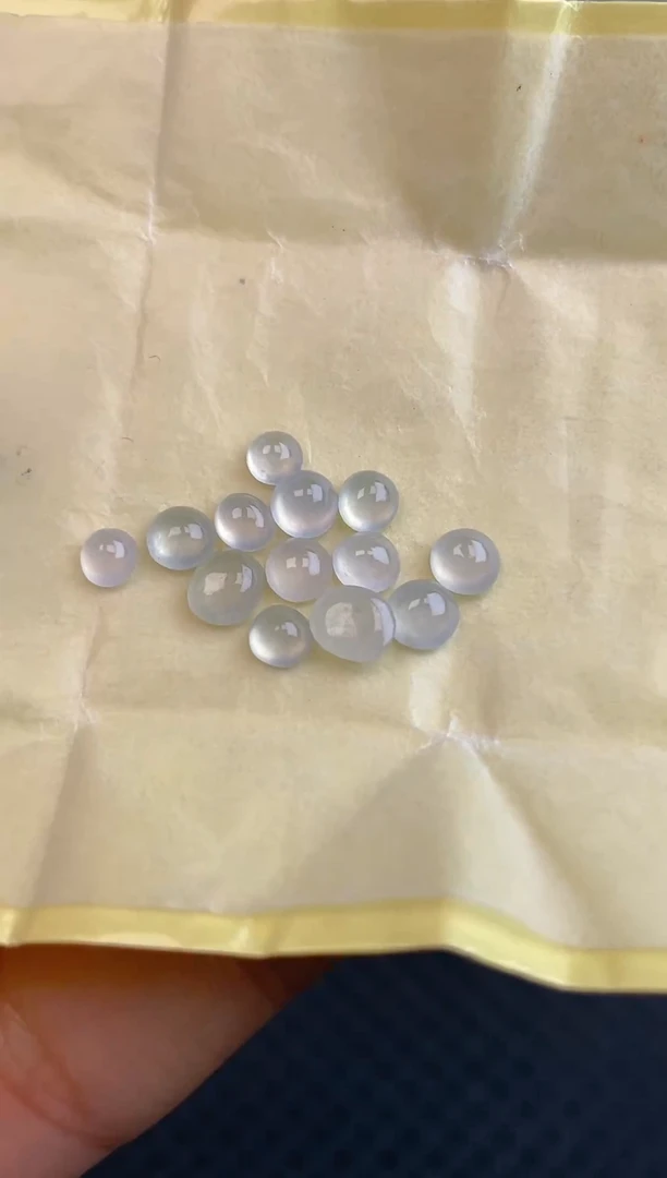 【闪购商品】翡翠耳饰未镶嵌天然A货翡翠6