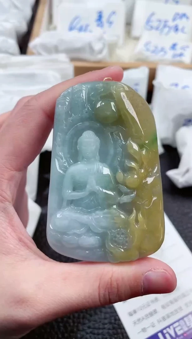 【闪购商品】翡翠颈饰未镶嵌00000448大日