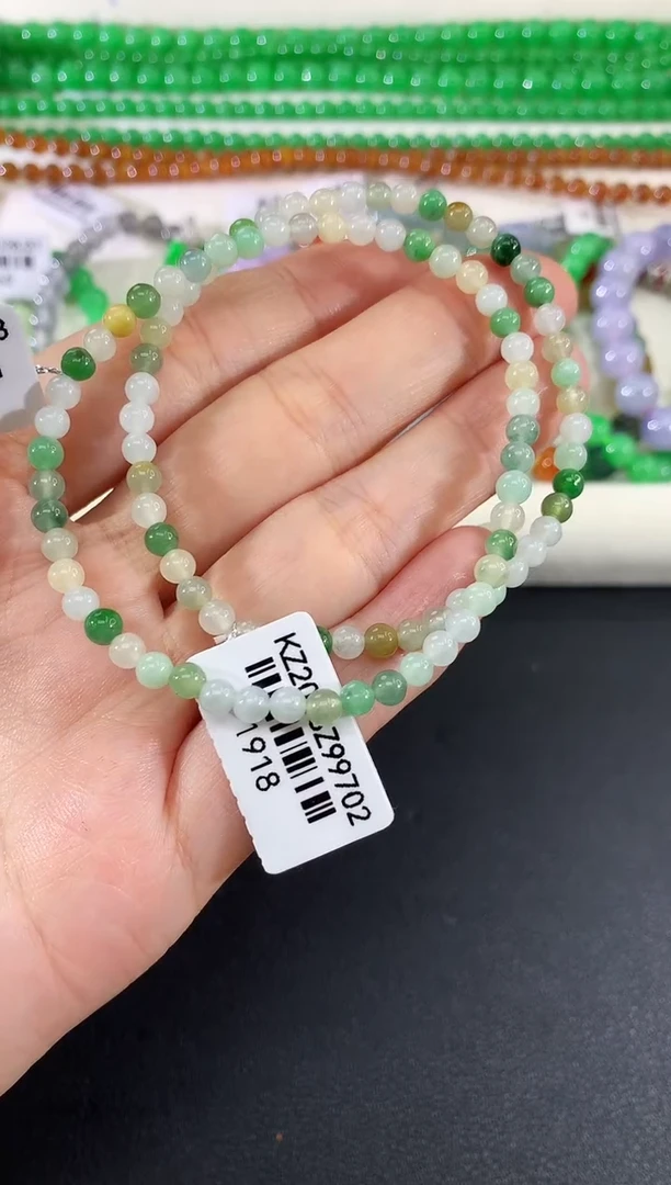 未镶嵌手串翡翠2|58多样性发其一