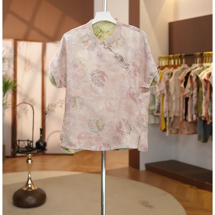 【凤翔】新中式国风气质洋气女款凤翔衬衫