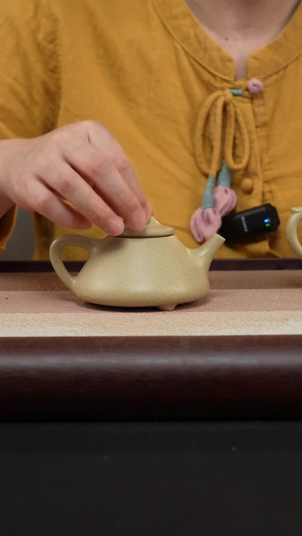 【闪购商品】紫砂茶壶本山绿泥-子冶石瓢MH-1816