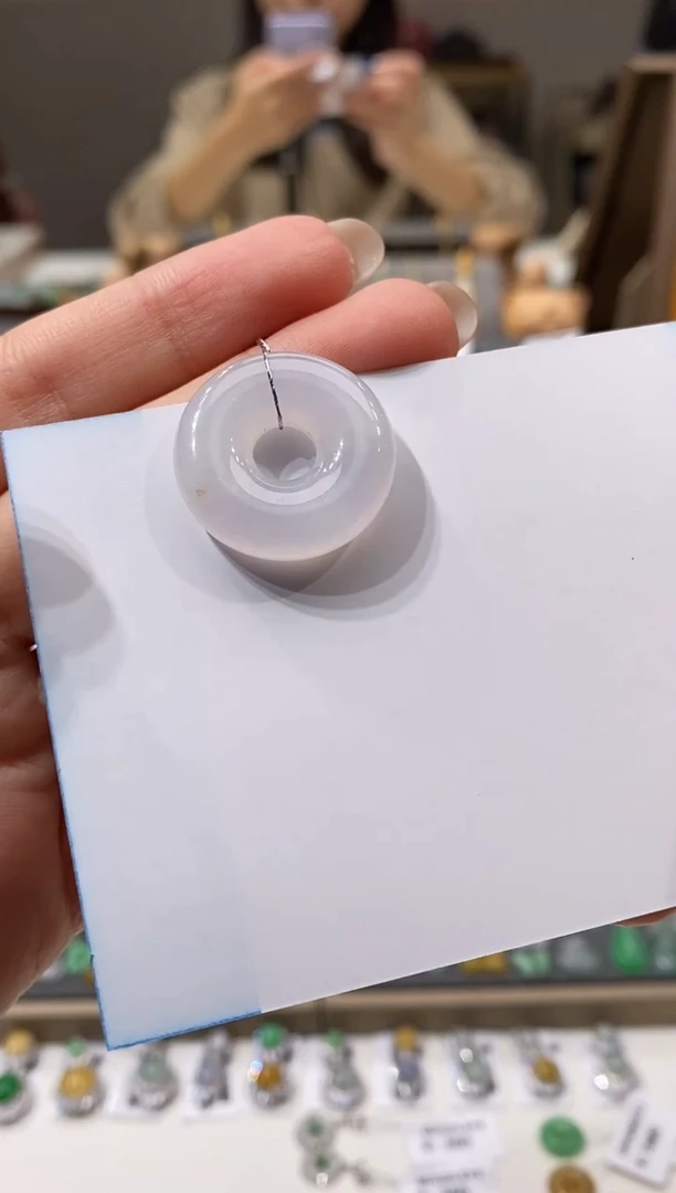 颈饰未镶嵌翡翠甜甜圈