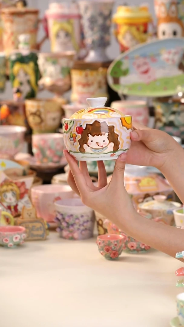 其他景德镇釉下彩手绘设计师款陶瓷