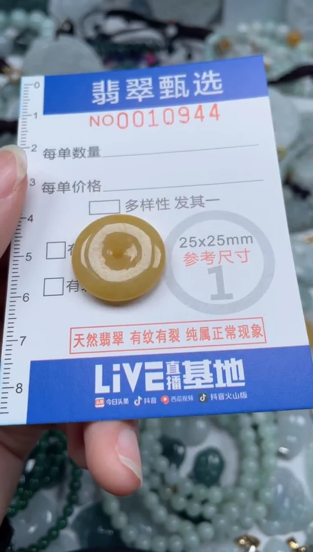 颈饰未镶嵌翡翠10944