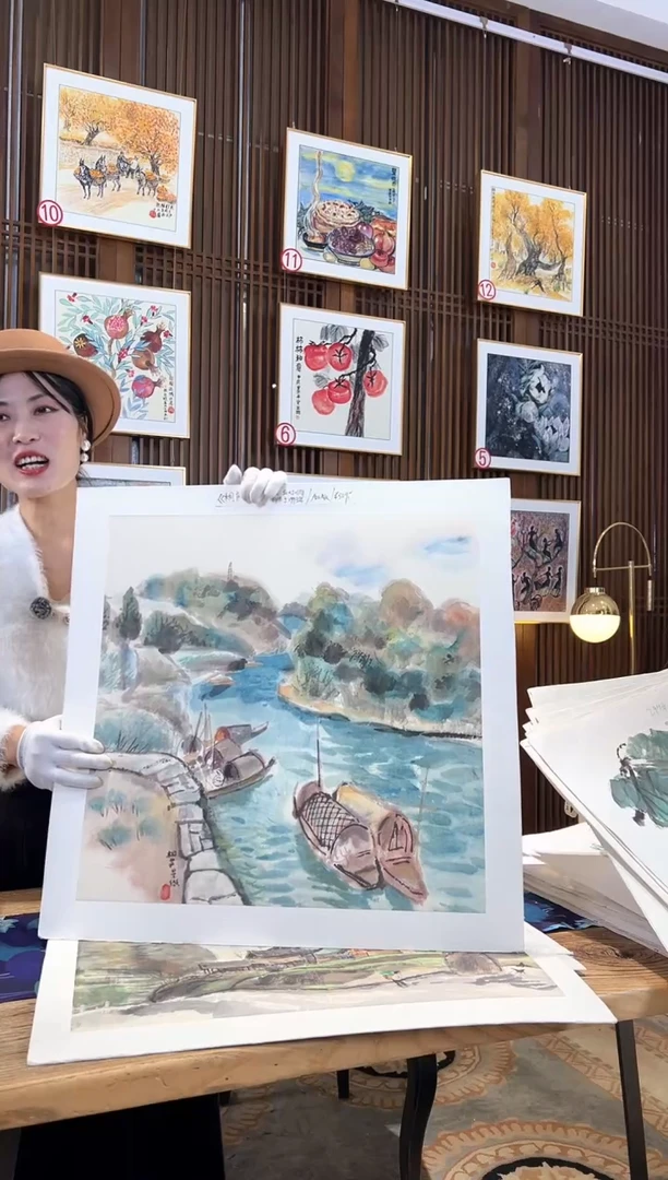 版画版画耿玉琨名章限量版画S