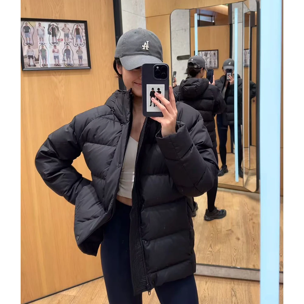 【QICIFIER】六格泡芙羽绒服 冬季百搭显瘦加厚羽绒服 7849