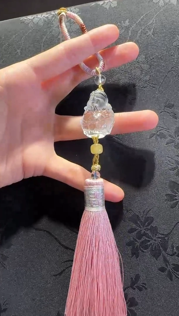 水晶手绳未镶嵌财神款