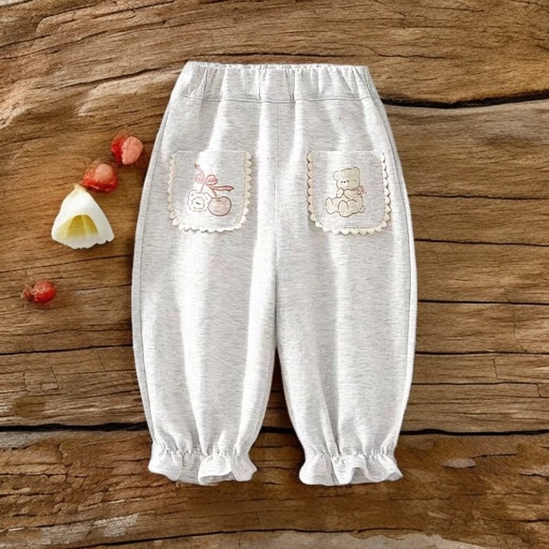 【BaoBao】春款上新女宝宝休闲外裤1502