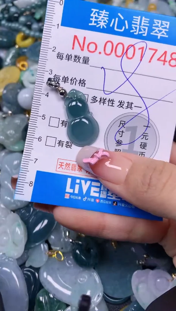 【闪购商品】翡翠颈饰未镶嵌含绳000