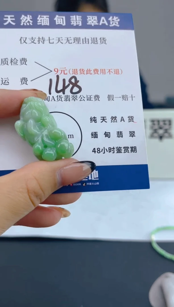 颈饰未镶嵌翡翠纯天然缅甸翡翠A货