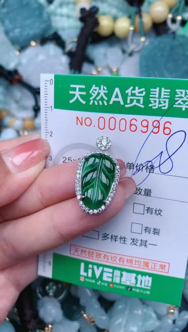 【闪购商品】翡翠颈饰未镶嵌.0006996