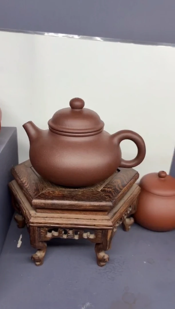 茶壶紫砂台西紫泥 容天