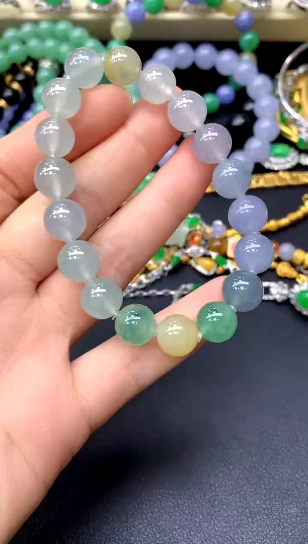 未镶嵌手链翡翠325-中国好珍宝