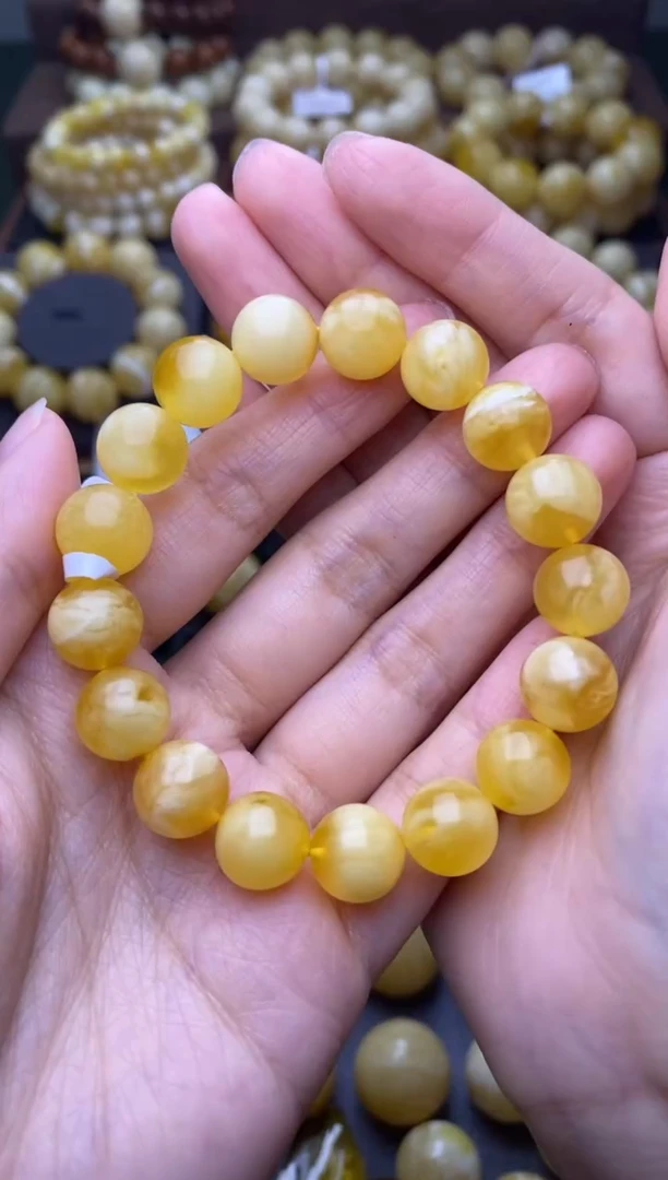 【闪购商品】琥珀裸石未镶嵌大小姐珠宝严选114