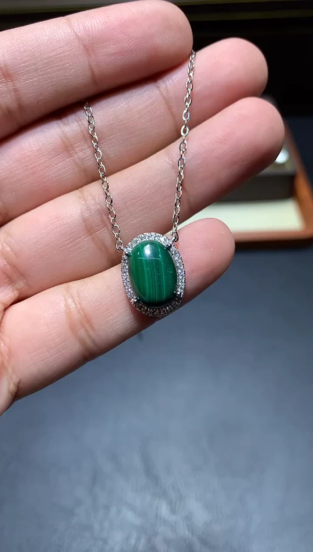 未镶嵌孔雀石颈饰Q39【多样性发其一】