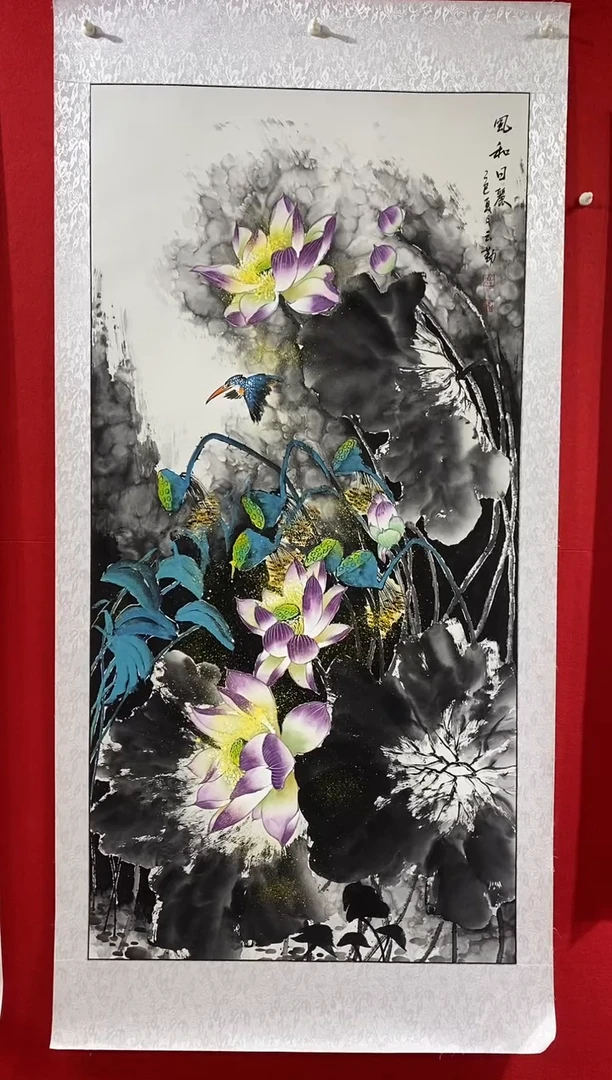 国画国画NYQ杰牛云勤老师作品