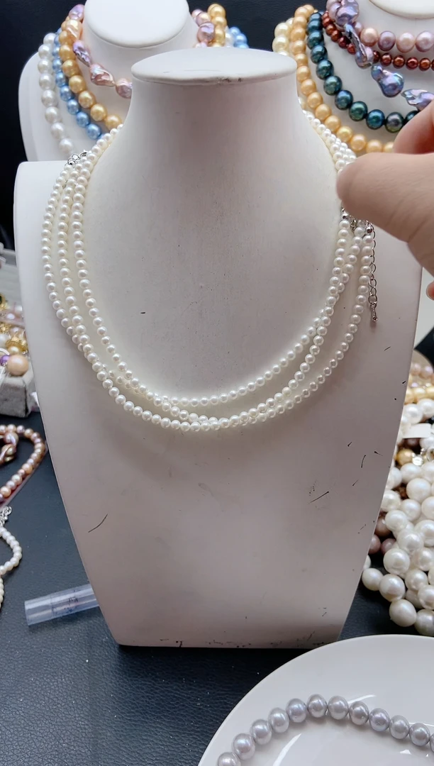 【闪购商品】淡水珍珠颈饰未镶嵌1