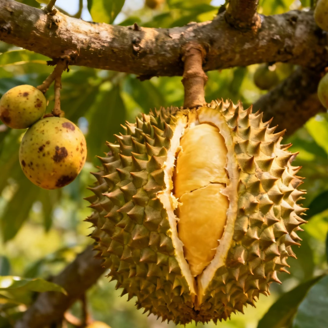 正宗  榴莲 南北方可地栽盆栽  家庭好养01