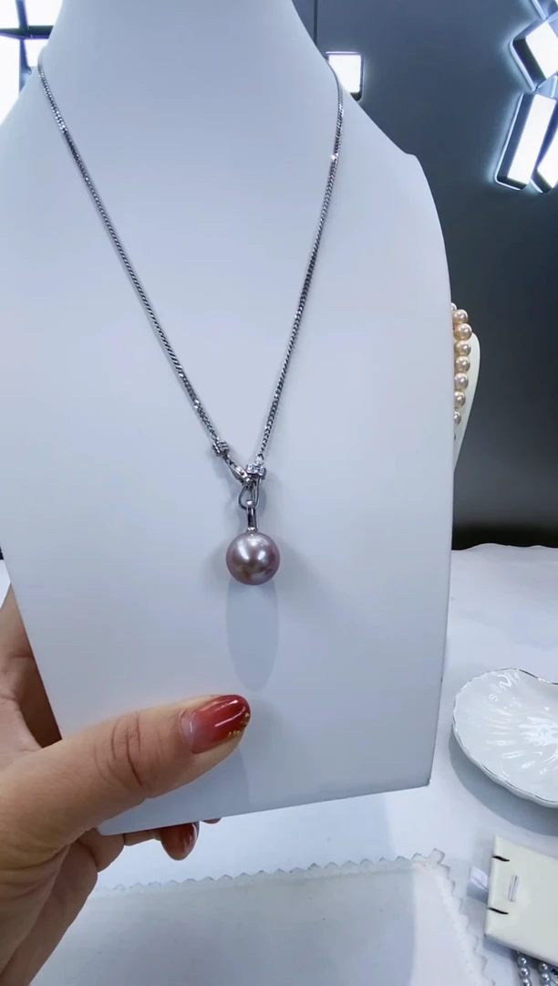 套链银S925镶嵌淡水珍珠Y淡水套链13-14