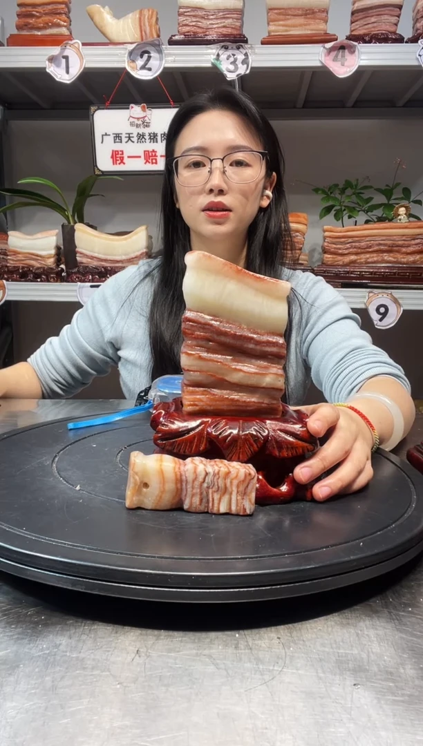 石材天然石材柳州猪肉石8-17-6